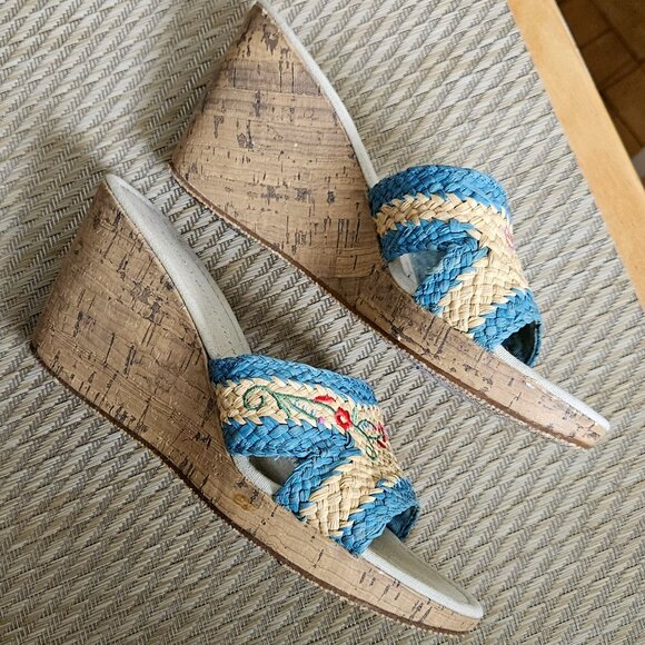 Tommy Hilfiger Wedge Sandals - Picture 1 of 6